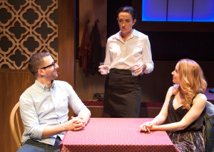 Ben Green, Kelly Ehlert and Angela Griswold in "The Big Meal"
