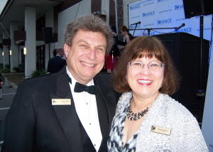 Board Chair Scott B. Well with Immediate Past Chair Mary Kay Fyda-Mar